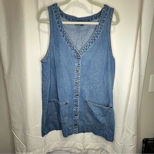 Denim dress